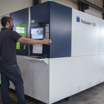 Laser Trumpf 1030 Fibre 6000W - Découpe Laser